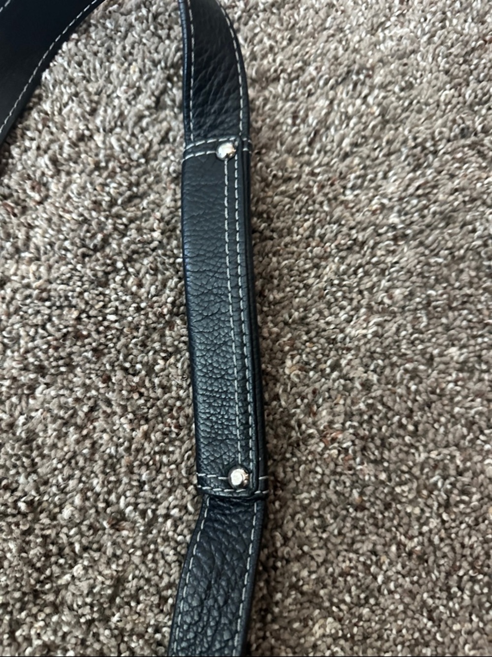 Coach Penelope Hippie Black Pebbled Leather Crossbody Bag Minimalist - Picture 10 of 11
